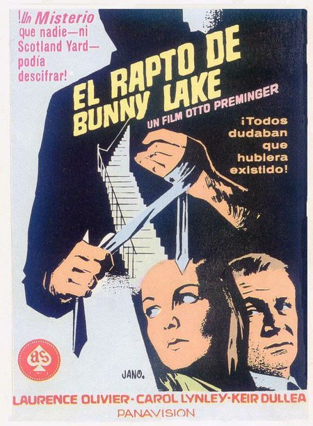 Póster de la película El rapto de Bunny Lake