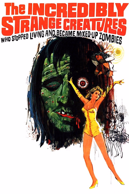Póster de la película The Incredibly Strange Creatures Who Stopped Living and Became Mixed-Up Zombies!!?