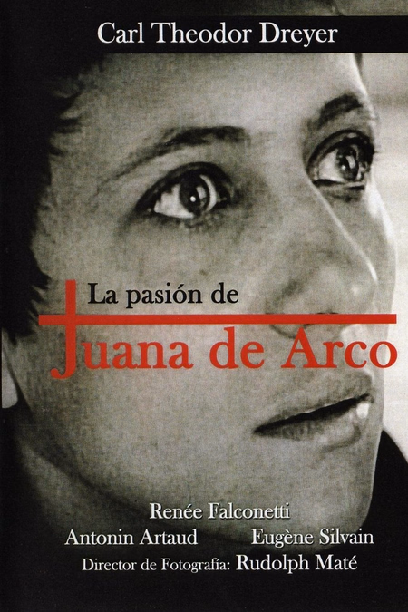 Póster de la película La pasión de Juana de Arco