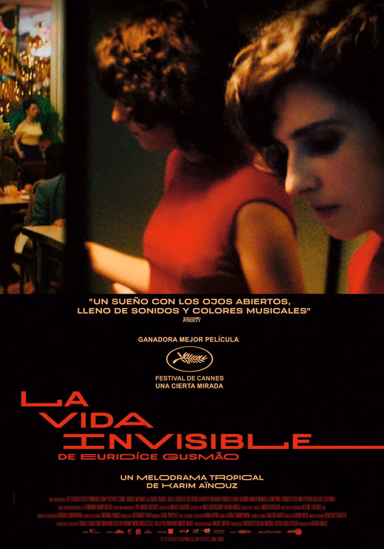 Póster de La vida invisible de Eurídice Gusmão