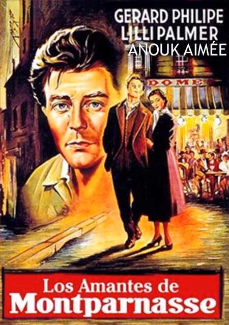 Póster de la película Los amantes de Montparnasse