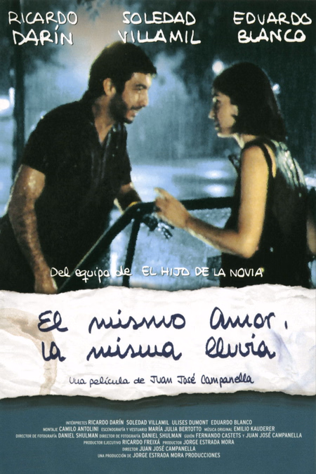 Póster de la película El mismo amor, la misma lluvia