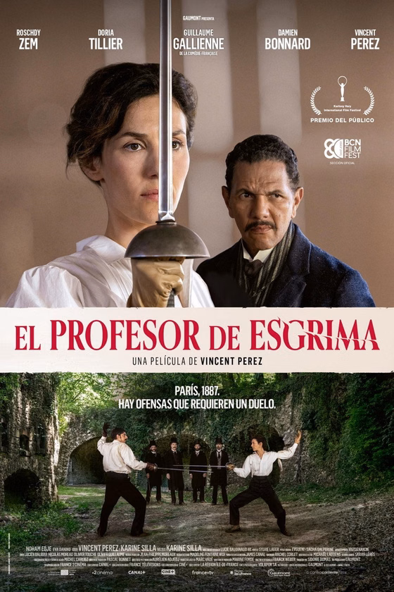 Póster de El profesor de esgrima