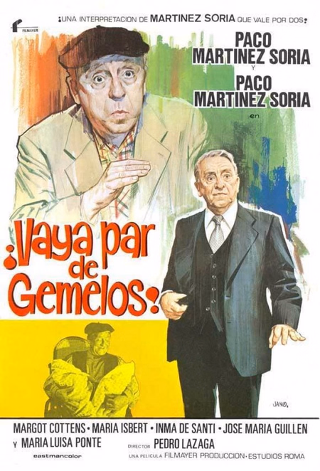 Póster de la película ¡Vaya par de gemelos!
