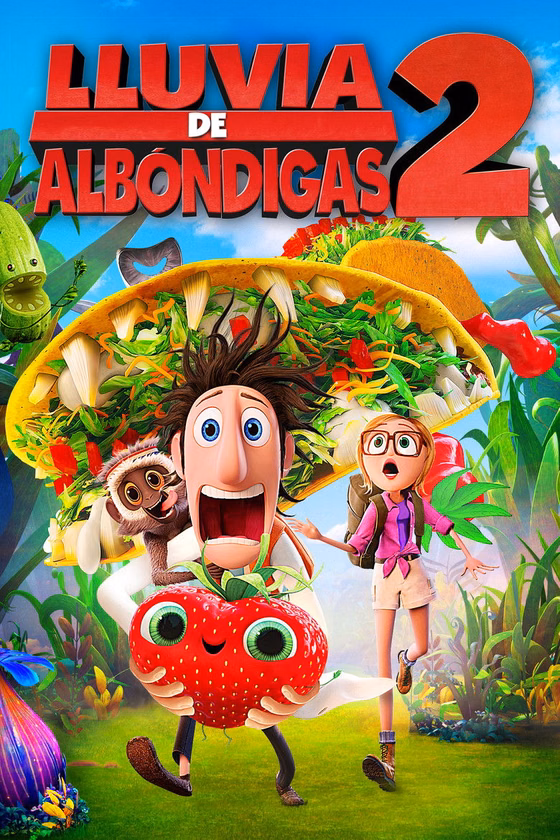 Póster de Lluvia de albóndigas 2
