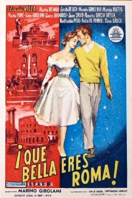 Póster de la película ¡Qué bella eres, Roma!