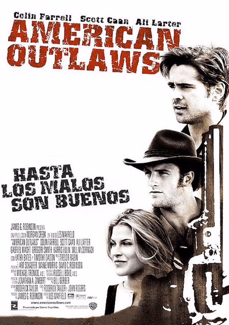 Póster de la película American Outlaws (Forajidos)
