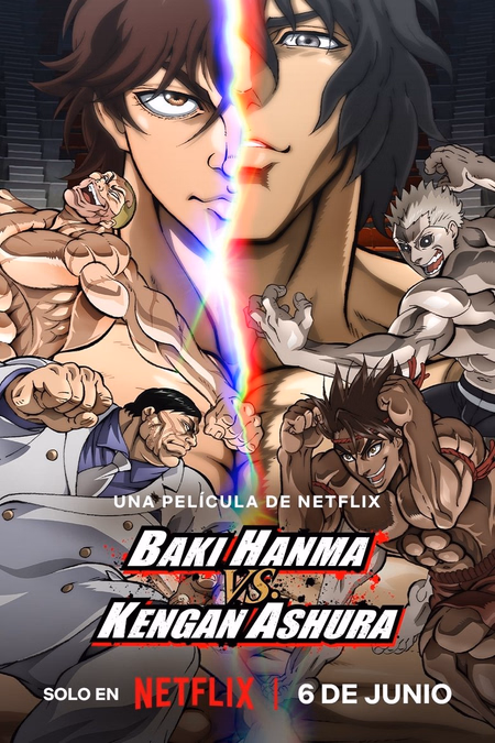 Póster de la película Baki Hanma vs. Kengan Ashura