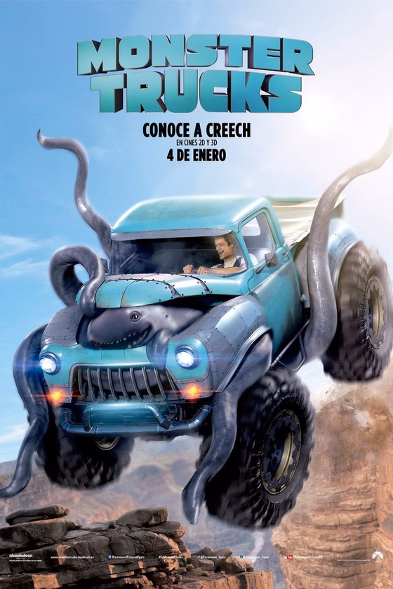 Póster de Monster Trucks
