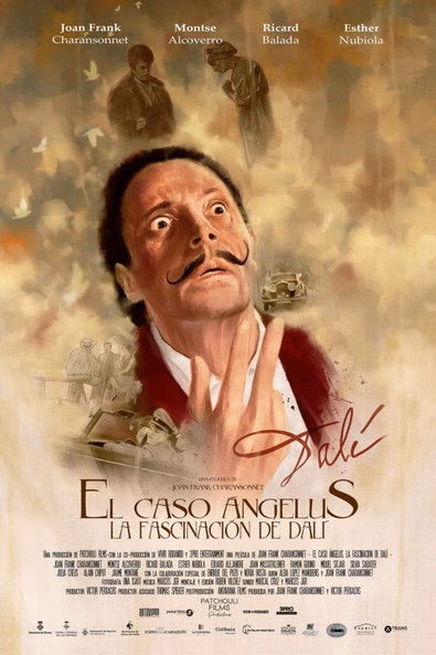 Póster de la película El caso Ángelus, la fascinación de Dalí