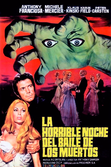 Póster de la película La horrible noche del baile de los muertos