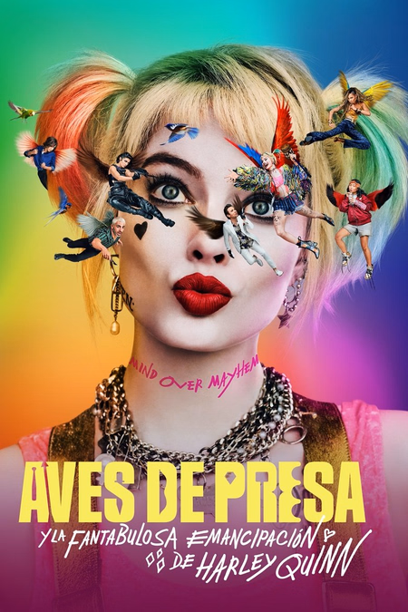 Póster de la película Aves de presa (y la fantabulosa emancipación de Harley Quinn)
