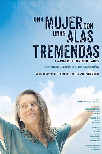 Póster de Una mujer con unas alas tremendas