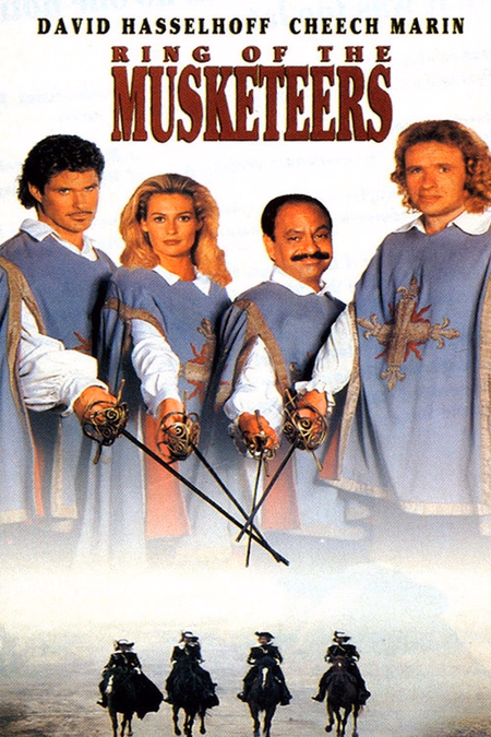 Póster de la película El anillo de los mosqueteros