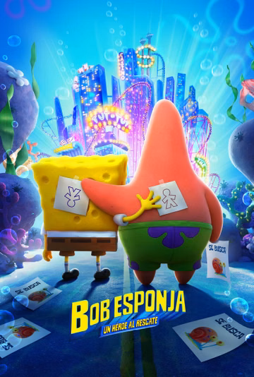 Póster de Bob Esponja: Un héroe al rescate