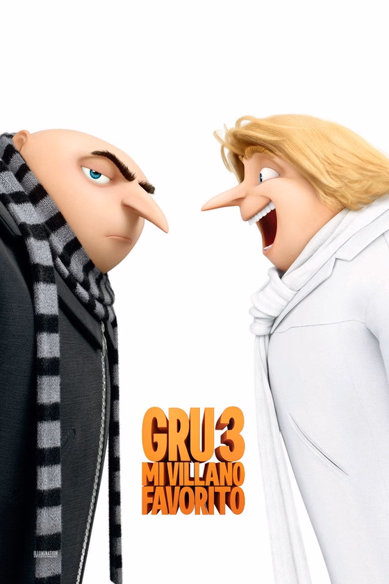 Póster de Gru 3. Mi villano favorito