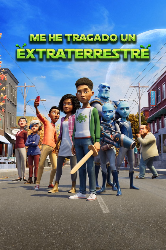 Póster de Me he tragado un extraterrestre