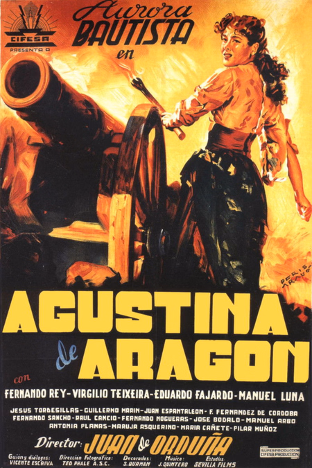 Póster de la película Agustina de Aragón