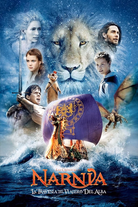 Póster de la película Las crónicas de Narnia: La travesía del viajero del alba