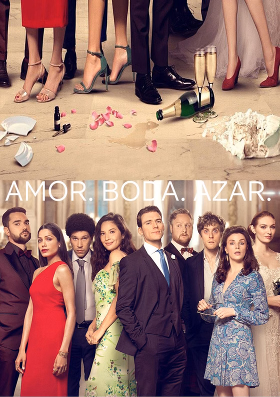 Póster de Amor. Boda. Azar