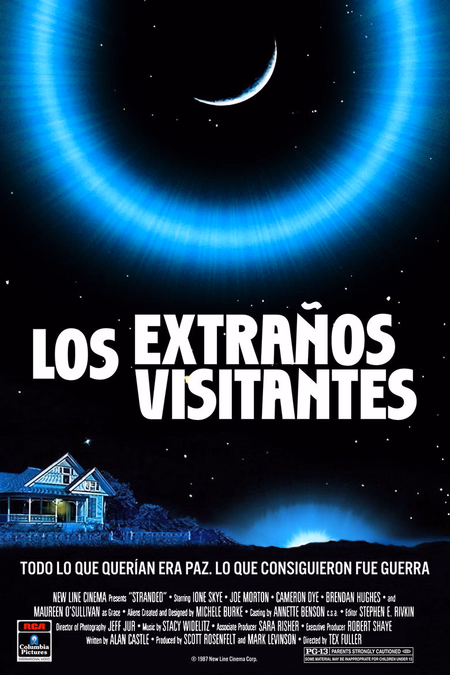 Póster de la película Los extraños visitantes