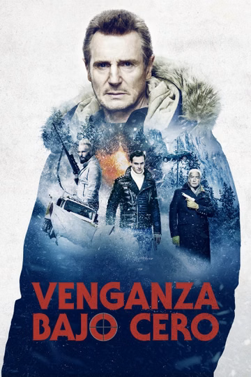 Póster de Venganza bajo cero