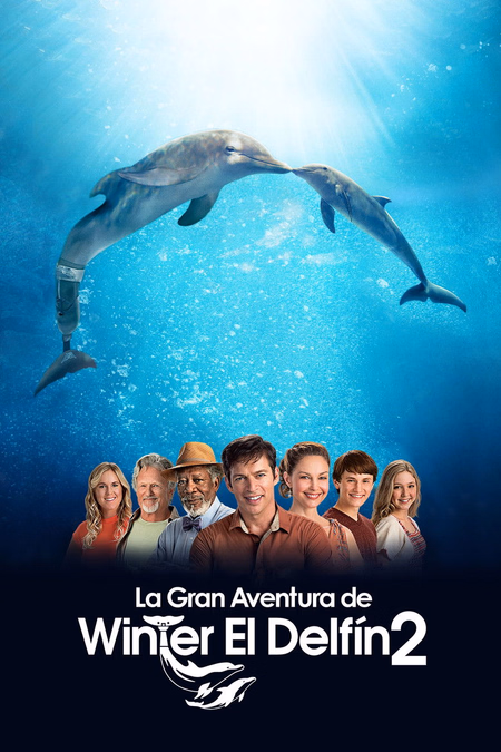 Póster de la película La gran aventura de Winter el delfín 2