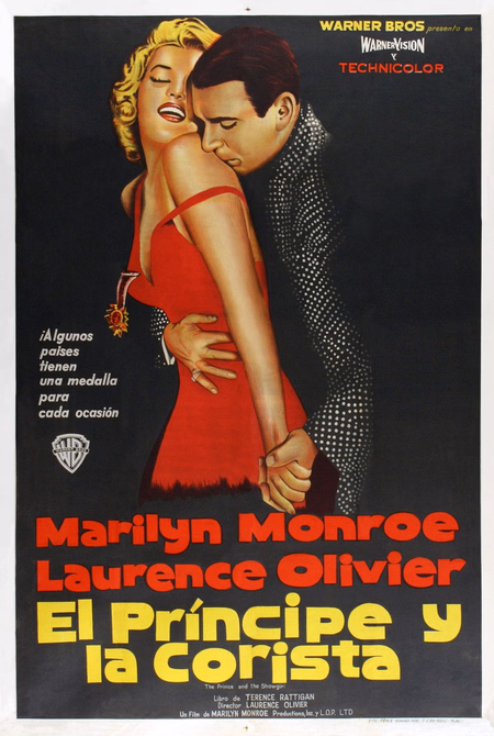 Póster de la película El príncipe y la corista