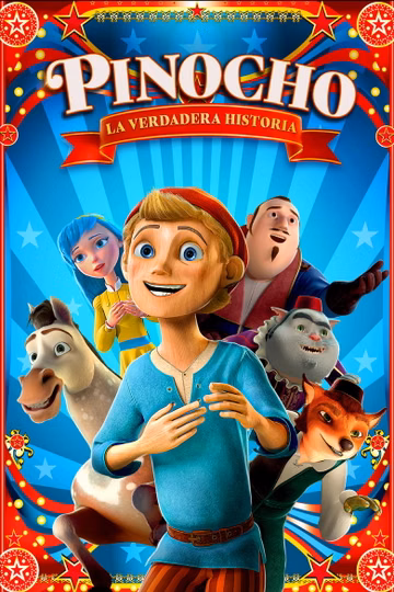 Póster de Pinocho. La verdadera historia