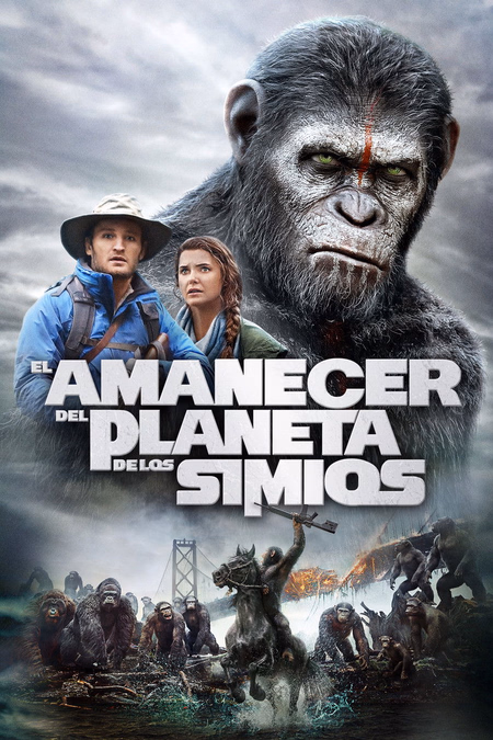 Póster de la película El amanecer del planeta de los simios