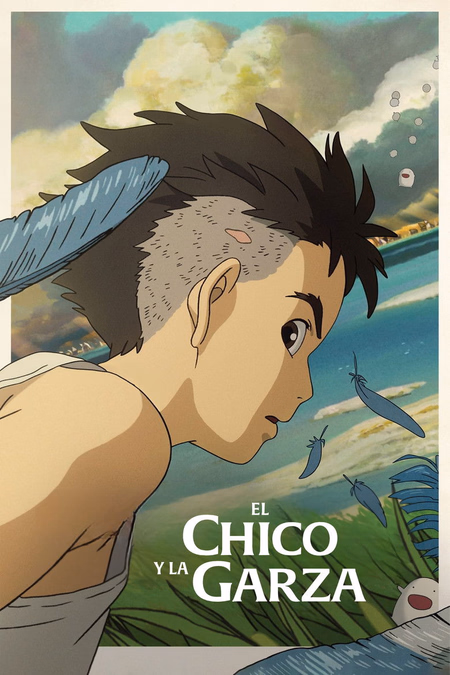 Póster de la película El chico y la garza