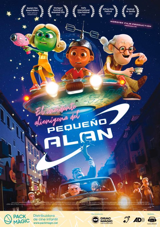 Póster de El incidente alienígena del Pequeño Alan