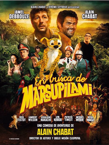 Póster de la película En busca de Marsupilami