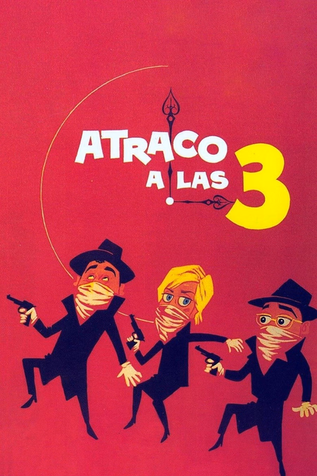 Póster de la película Atraco a las tres