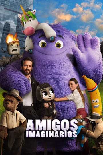 Póster de Amigos imaginarios