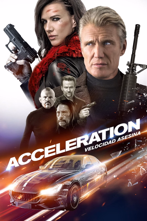 Póster de Acceleration. Velocidad asesina