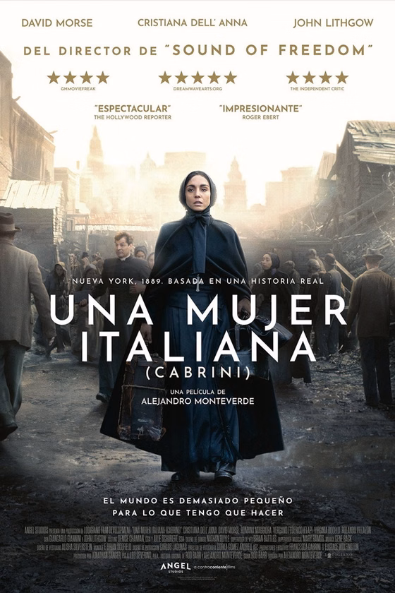 Póster de Una mujer italiana (Cabrini)