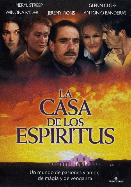 Póster de la película La casa de los espíritus