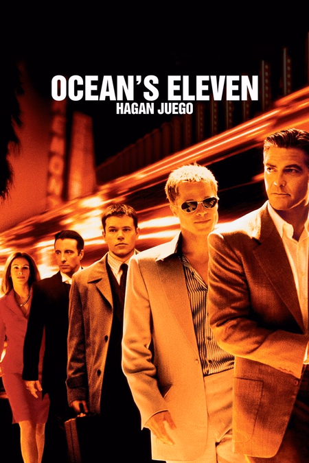 Póster de la película Ocean's Eleven. Hagan juego
