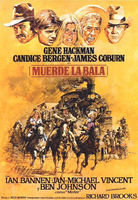 Póster de la película Muerde la bala