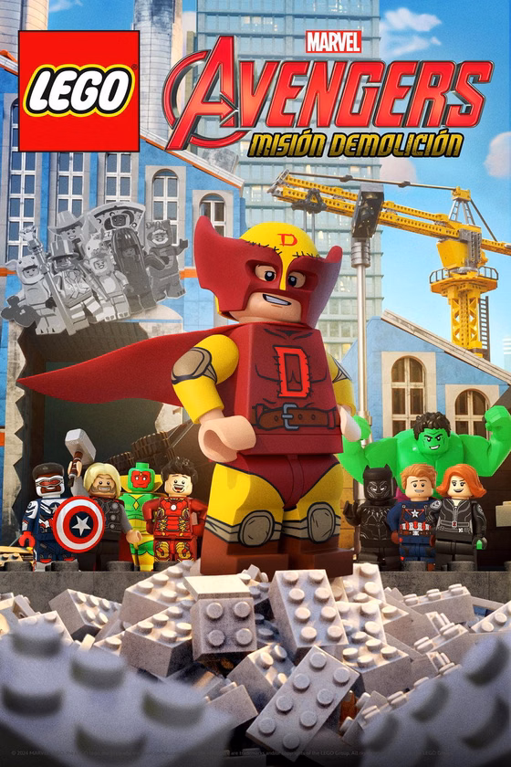 Póster de LEGO Marvel Avengers: Misión Demolición