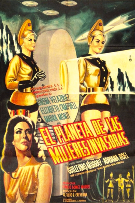Póster de la película El planeta de las mujeres invasoras
