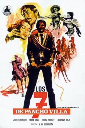 Póster de la película Los siete de Pancho Villa