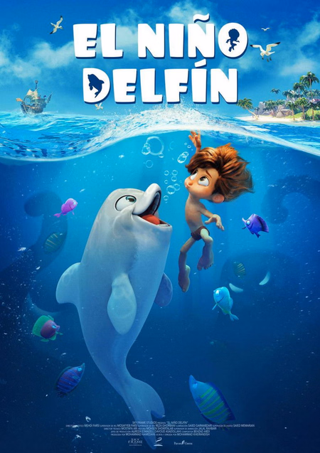Póster de la película El niño delfín
