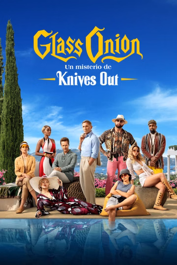 Póster de Puñales por la espalda: El misterio de Glass Onion