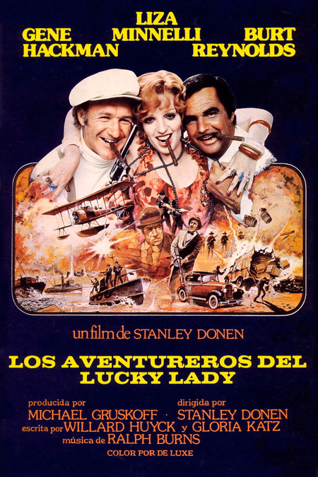 Póster de la película Los aventureros del Lucky Lady
