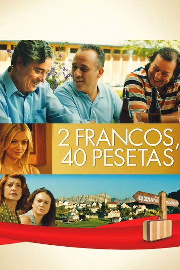 Póster de 2 francos, 40 pesetas