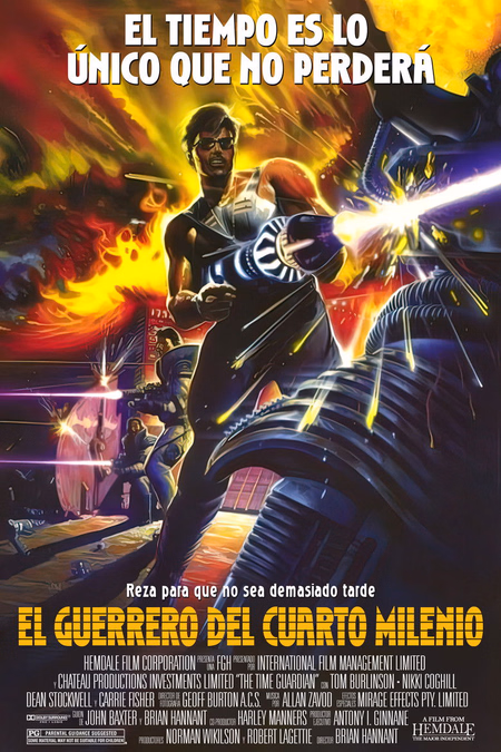 Póster de la película El guerrero del cuarto milenio