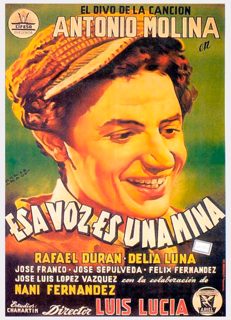 Póster de la película Esa voz es una mina