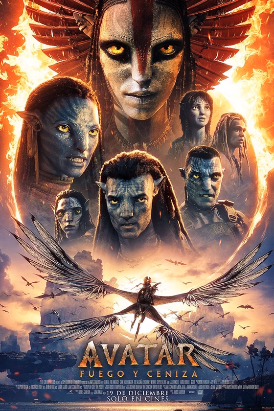 Póster de Avatar: Fuego y ceniza